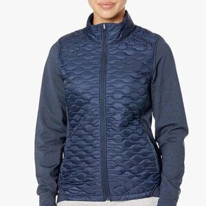 New Women's Puma Golf Cloudspun Warm LBL Jacket Navy Blue Size Large NWT